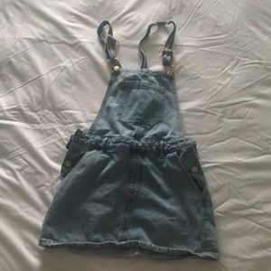 Denim overalls